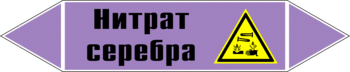 Маркировка трубопровода "нитрат серебра" (a04, пленка, 126х26 мм)" - Маркировка трубопроводов - Маркировки трубопроводов "ЩЕЛОЧЬ" - ohrana.inoy.org